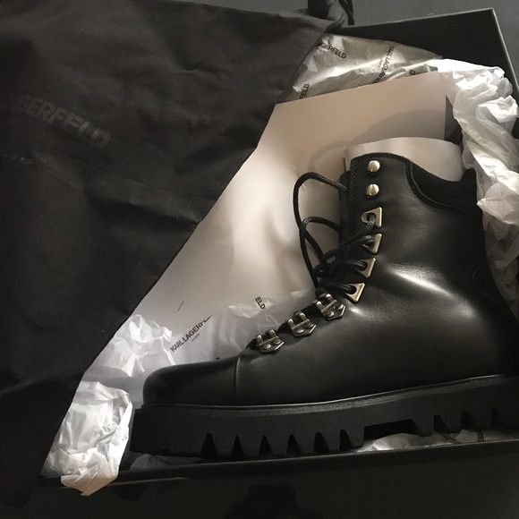 Karl Lagerfeld Shoes - Karl Lagerfeld Sawtooth Hiker Boot